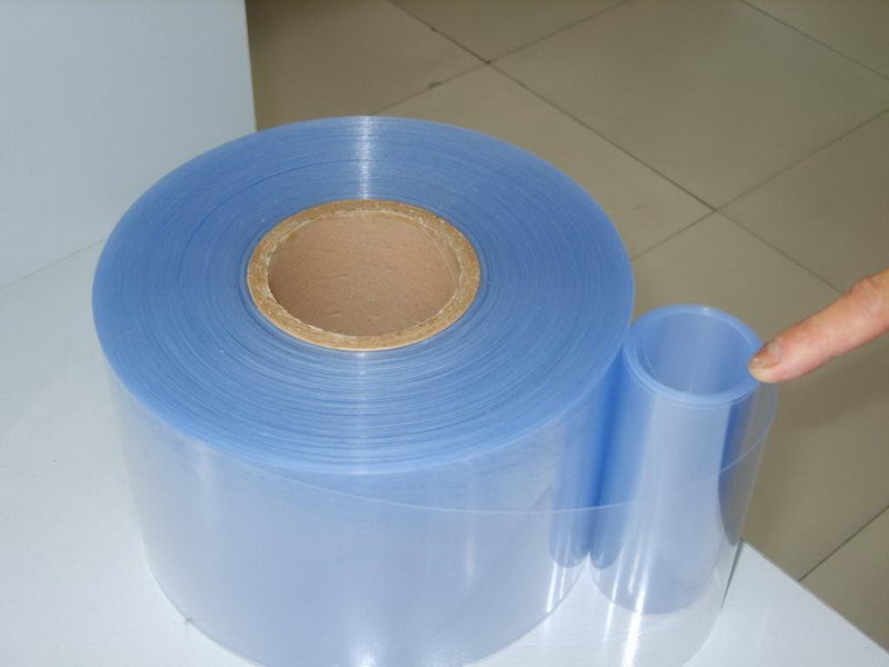 Plastic packaging sheet